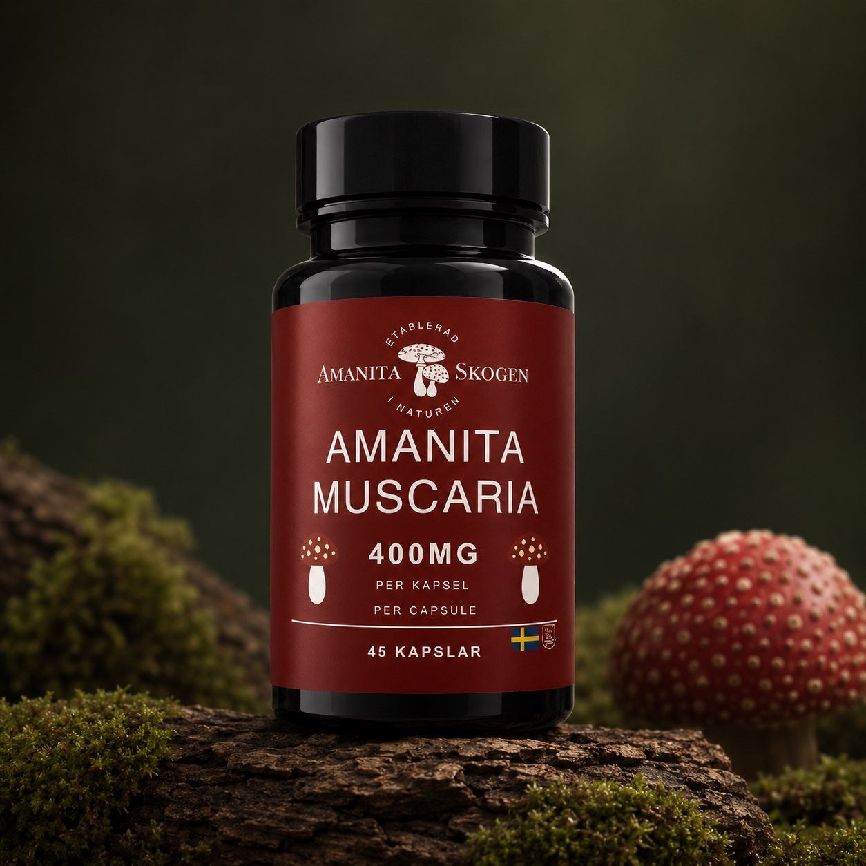 2 x amanita muscaria - 400mg