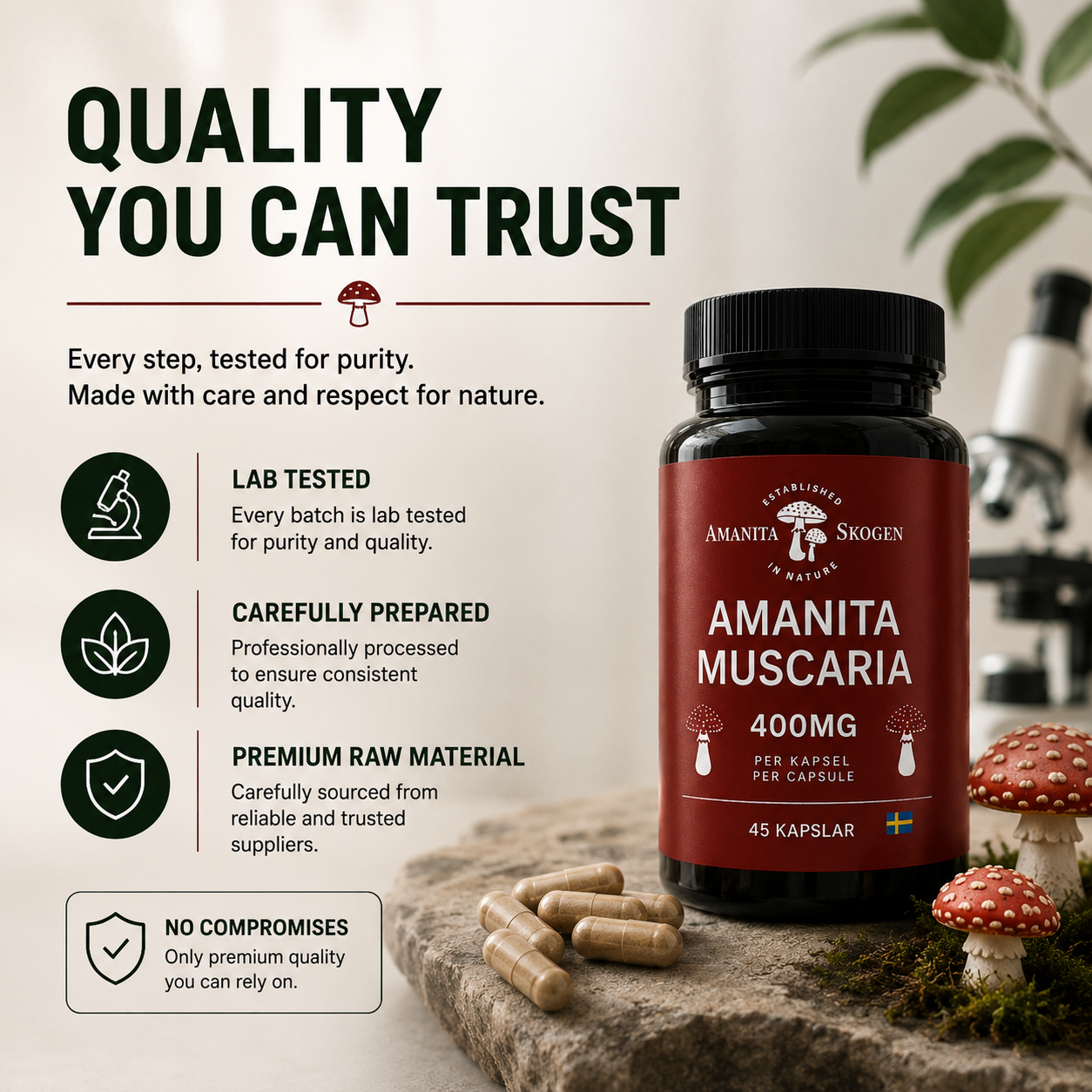 Amanita Muscaria -  400mg
